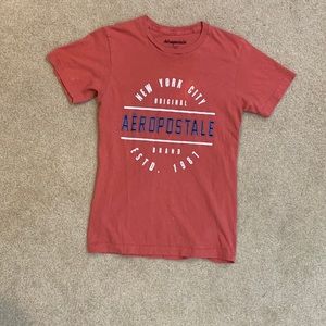 Mens small Aeropostale salmon t-shirt